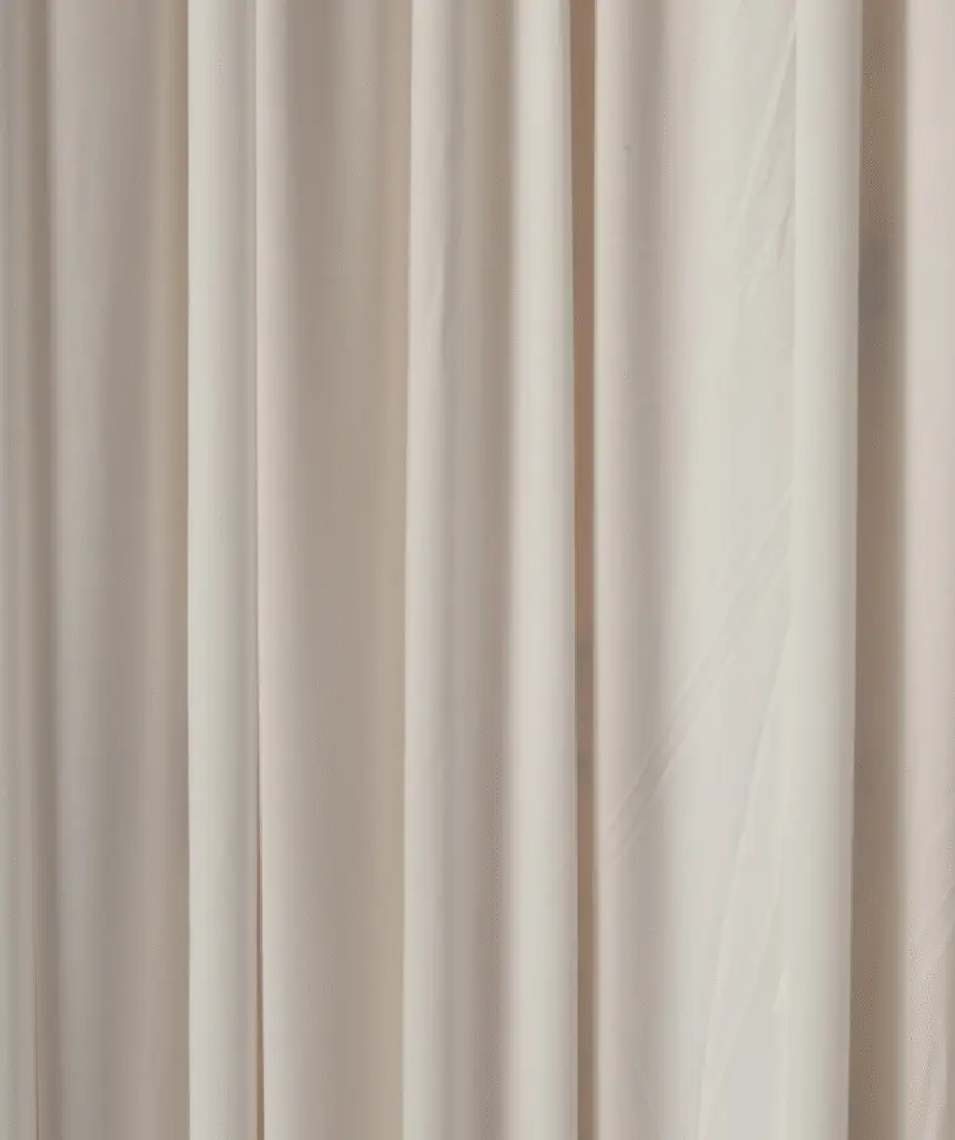 cortinas blancas de una habitacion