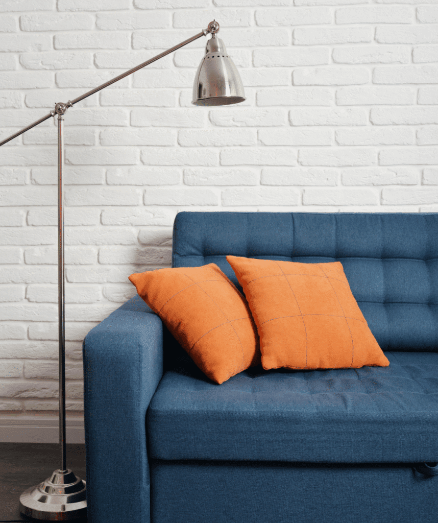 sofa azul